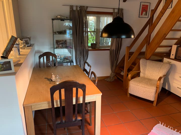 Rustikaler Essbereich